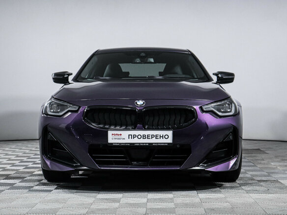 2021 BMW 2 серии M240i xDrive G42, фиолетовый, 6200000 рублей - вид 1