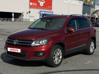 2012 Volkswagen Tiguan I Рестайлинг, красный, 1450000 рублей, вид 1