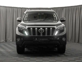 2016 Toyota Land Cruiser Prado 150 Series Рестайлинг 1, чёрный, 3150000 рублей, вид 3