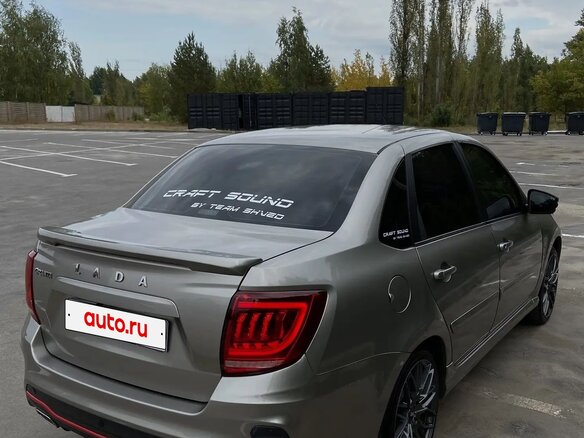 2020 Lada (ВАЗ) Granta I Рестайлинг, коричневый, 810000 рублей - вид 6