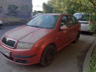2007 Skoda Fabia I Рестайлинг, оранжевый, 200000 рублей, вид 3