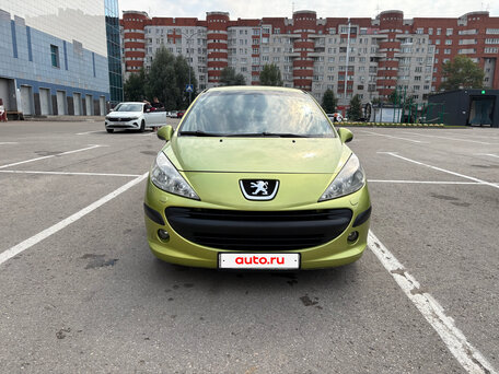 2007 Peugeot 207 I, жёлтый, 450000 рублей, вид 2