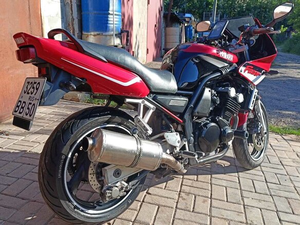 2000 Yamaha FZS600 Fazer, красный, 249999 рублей - вид 7