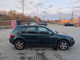 1998 Volkswagen Golf IV, зелёный, 330000 рублей, вид 2