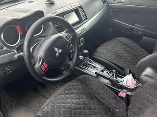 2007 Mitsubishi Lancer X, чёрный, 550000 рублей, вид 5