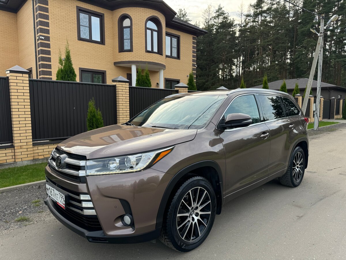 Открыть фотографии: Toyota Highlander III (XU50) Рестайлинг
