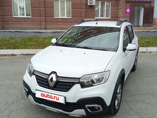 2019 Renault Sandero Stepway II Рестайлинг, белый, 1175000 рублей, вид 1