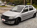 2007 Renault Logan I, серебристый, 270000 рублей