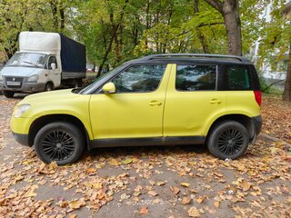 2012 Skoda Yeti I, жёлтый, 730000 рублей, вид 4