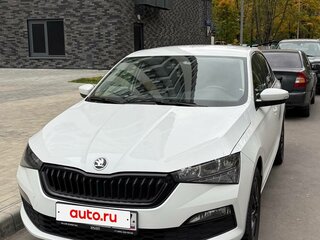 2021 Skoda Rapid II, белый, 1675000 рублей, вид 4