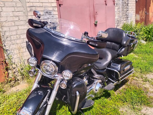 2008 Harley-Davidson Electra Glide, чёрный, 899990 рублей - вид 5