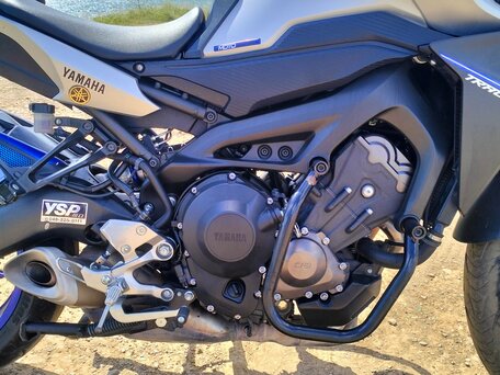2015 Yamaha MT-09 Tracer (FJ-09), синий, 660000 рублей, вид 3