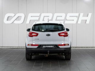 2010 Kia Sportage III, белый, 929000 рублей, вид 4