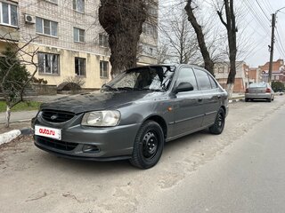 2007 Hyundai Accent ТагАЗ II, серый, 270000 рублей, вид 1