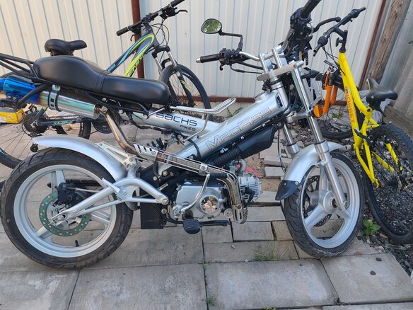 2012 Sachs MadAss, серебристый, 110000 рублей - вид 4