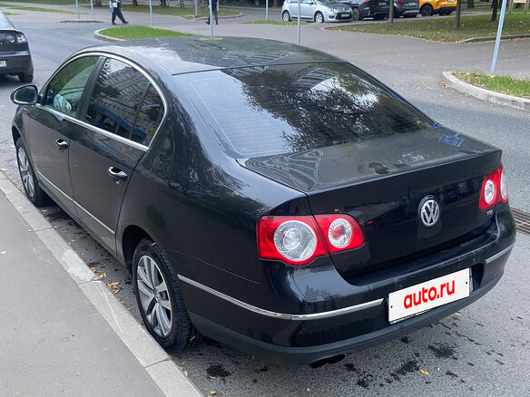 2008 Volkswagen Passat B6, чёрный, 886498 рублей - вид 6