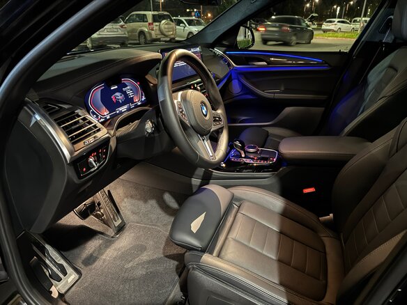 2022 BMW X4 M40i II (G02) Рестайлинг, чёрный, 7950000 рублей - вид 21