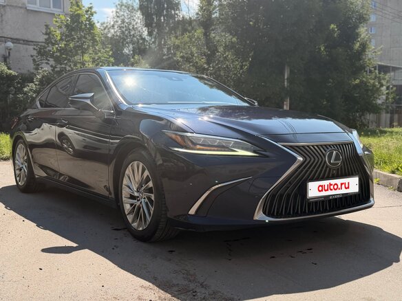 2019 Lexus ES 350 VII, синий, 3400000 рублей - вид 1