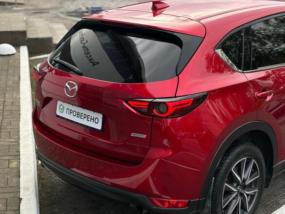 2017 Mazda CX-5 II, красный - вид 6
