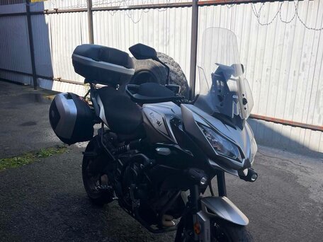 2017 Kawasaki Versys 650, серебристый, 650000 рублей, вид 3