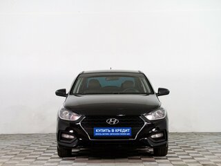 2017 Hyundai Solaris II, чёрный, 1079000 рублей, вид 2