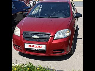 2008 Chevrolet Aveo I Рестайлинг, красный, 285000 рублей, вид 1