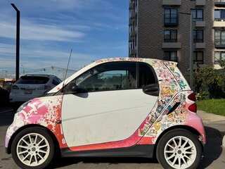 2015 Smart Fortwo II, белый, 480000 рублей, вид 4