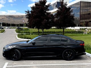 2018 BMW 5 серии 525d VII (G30/G31/G38), чёрный, 3500000 рублей, вид 5