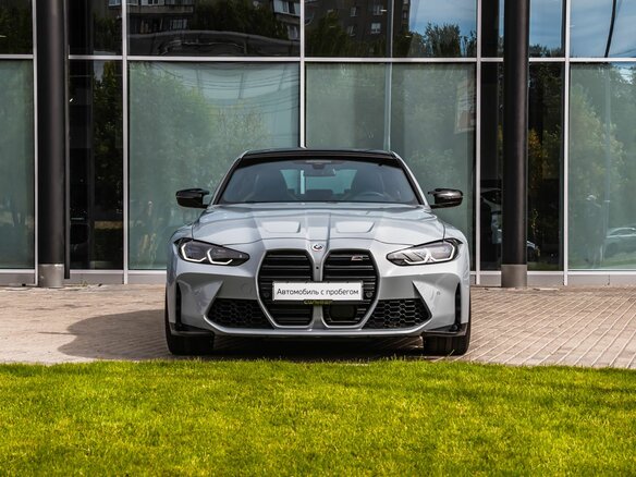 2022 BMW M3 Competition Package VI (G80), серый, 10730000 рублей - вид 2
