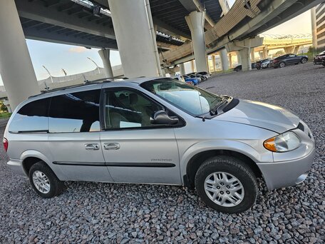 2001 Dodge Caravan Grand IV, серебристый, 575000 рублей, вид 3