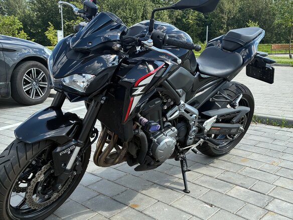 2017 Kawasaki Z 900, чёрный, 680000 рублей - вид 5