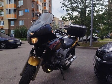 1997 Yamaha TDM850, золотистый, 190000 рублей, вид 3