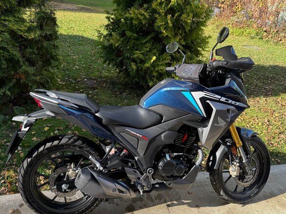 2024 Honda CB 200X, синий, 310000 рублей - вид 7