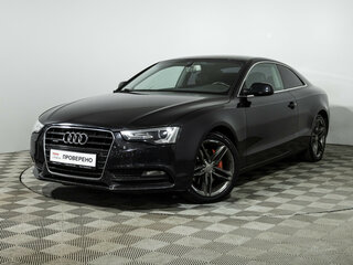 2011 Audi A5 I (8T) Рестайлинг, чёрный, 1275989 рублей, вид 1