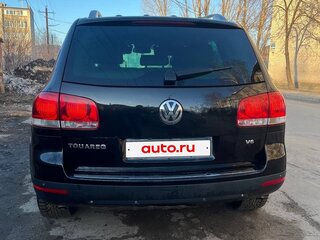 2006 Volkswagen Touareg I, чёрный, 850000 рублей, вид 2