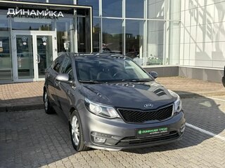 2017 Kia Rio III Рестайлинг, серый, 1381000 рублей, вид 3