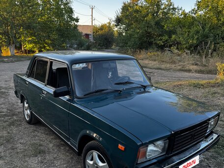 1999 Lada (ВАЗ) 2107, зелёный, вид 2