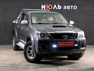 2014 Toyota Hilux VII Рестайлинг, серый, 2180000 рублей, вид 3