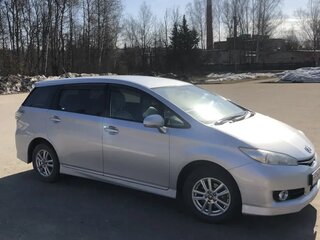 2012 Toyota Wish II, серебристый, 1150000 рублей, вид 2