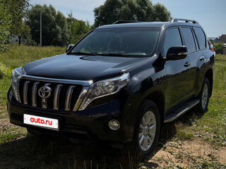 2016 Toyota Land Cruiser Prado 150 Series Рестайлинг 1, чёрный, 4800000 рублей, вид 1