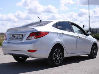 2011 Hyundai Solaris I, серебристый, 715924 рублей, вид 5