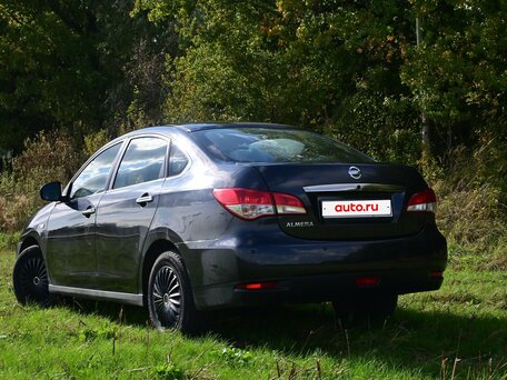 2014 Nissan Almera III (G15), чёрный, 500000 рублей, вид 3