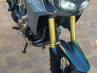 2016 Honda CRF 1000L Africa Twin, серебристый, 950000 рублей, вид 4