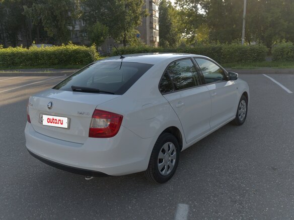 2016 Skoda Rapid I, белый, 970000 рублей - вид 7