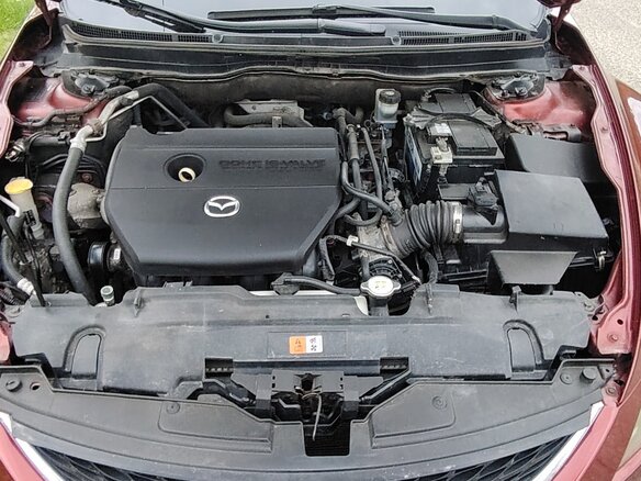 2009 Mazda 6 II (GH) Рестайлинг, пурпурный, 590000 рублей - вид 13