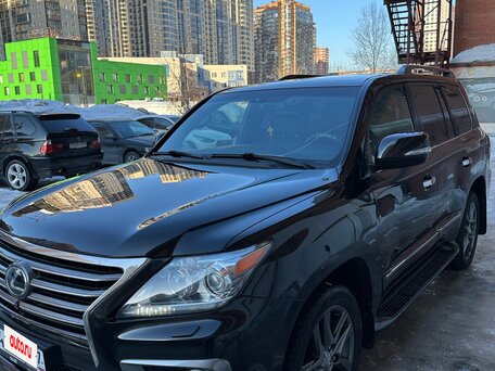 2014 Lexus LX 570 III Рестайлинг, чёрный, 5000000 рублей, вид 5