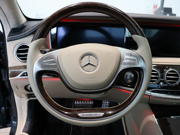 2014 Mercedes-Benz S-Класс 500 Long VI (W222, C217), чёрный, 2500000 рублей - вид 14