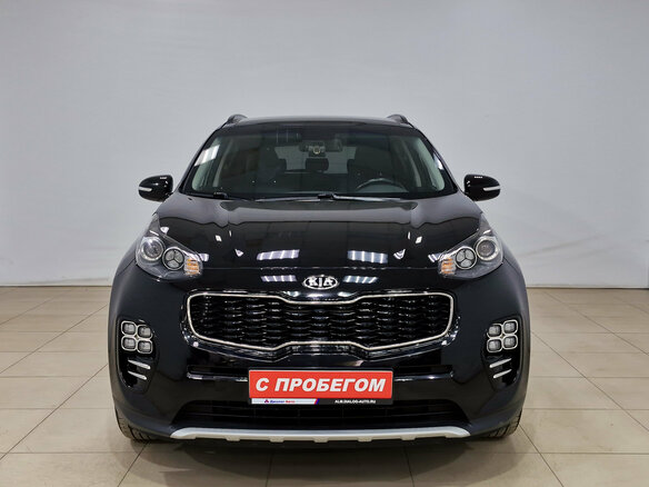 2018 Kia Sportage IV Рестайлинг, чёрный, 2130000 рублей - вид 1