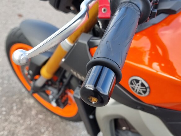 2014 Yamaha MT-09 (FZ-09), оранжевый, 500000 рублей - вид 18