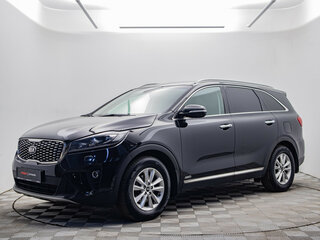 2019 Kia Sorento III Prime Рестайлинг, чёрный, 2445000 рублей, вид 1